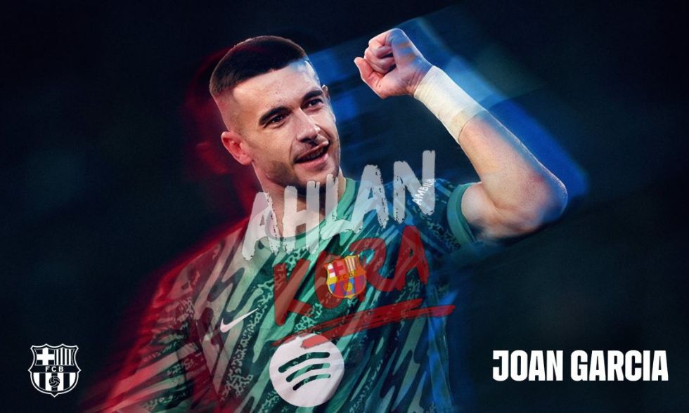برشلونة يخطف الحارس الواعد من جاره اللدود بعقد حتى 2031